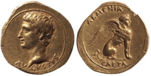 Augustus 27 BC-14 AD - AV Aureus - RIC-513