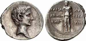 Augustus 27 BC-14 AD - AR Denarius - RIC-518