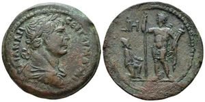 Trajan 98-117 AD - Alexandria - AE Drachm - RPC-III-4860