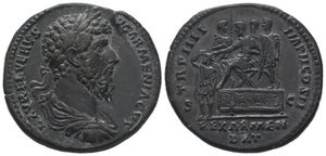 Lucius Verus 161-169 AD - AE Sestertius - RIC-1370