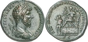 Lucius Verus 161-169 AD - AE Sestertius - RIC-1375
