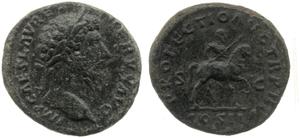 Marcus Aurelius 161-180 AD - As - RIC-1358