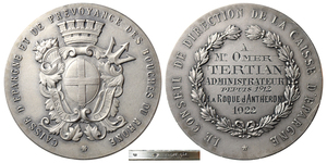 France AR Prize Medal - Omer Tertian
