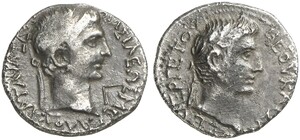 Artavasdes III - AR drachm - Busts