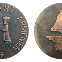 ANRO-1708 Exposition of Armenian Art Paris 1970 Medal.jpg