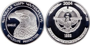 Nagorno-Karabagh - 1,000 dram 2004 - Eagle