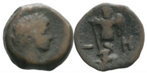 Nero 54-68 AD - AE Obol - RPC-I-5265