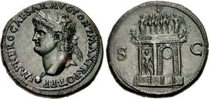 Nero 54-68 AD - Triumphal Arch Type