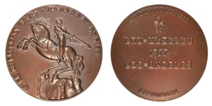 inv227 ANRO-1809 Armenian Engineering Institute Medal, Los Angeles 1977 - David of Sassoun.jpg